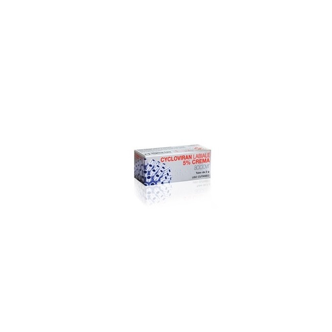 Cycloviran Labiale*crema 2g 5% Cycloviran Labiale*crema 2g 5%