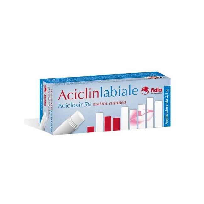 Aciclinlabiale* Matita Cutanea 2,5g 5%