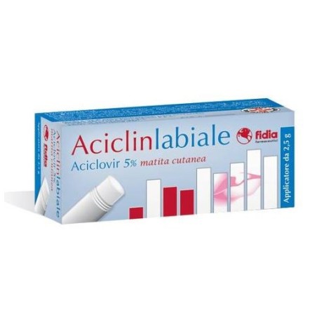 Aciclinlabiale* Matita Cutanea 2,5g 5%