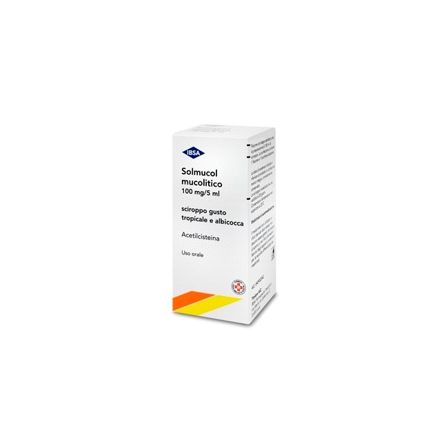 Solmucol Mucolitico *sciroppo 180ml100mg/5ml