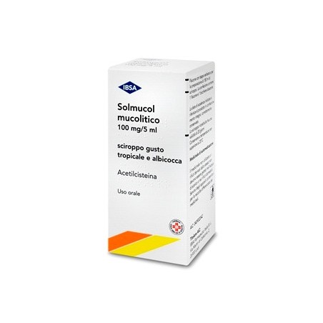 Solmucol Mucolitico *sciroppo 180ml100mg/5ml