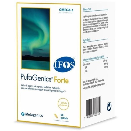 Metagenics Pufagenics forte integratore 60 capsule Metagenics Pufagenics forte integratore 60 capsule