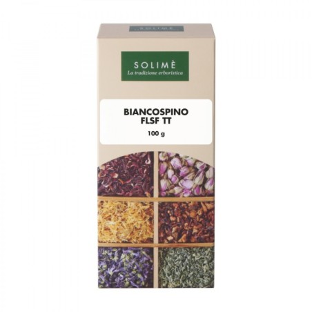 Solime' Biancospino Foglie fiori taglio tisana 100g