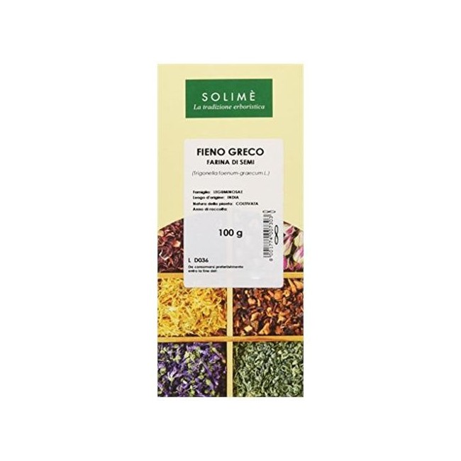 Solime' Fieno Greco Farina Semi 100g Solime' Fieno Greco Farina Semi 100g