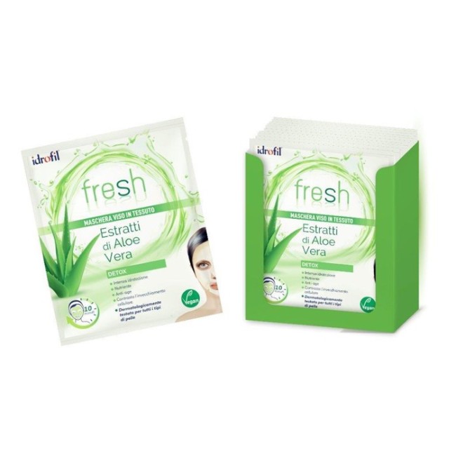 Idrofil Maschera Viso Tessuto Fresh 20 Pezzi Idrofil Maschera Viso Tessuto Fresh 20 Pezzi