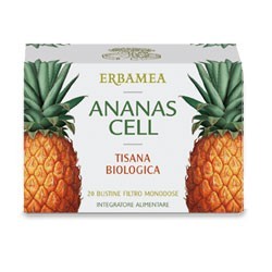 Erbamea Ananas Cell Tisana Biologica 20 Buste