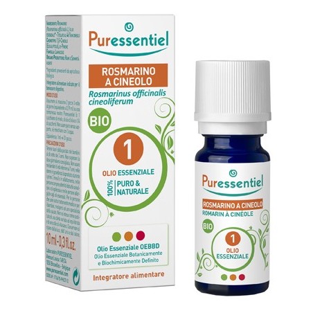 Puressentiel Rosmarino Cineolo Olio Essenziale Bio 10 Ml Puressentiel Rosmarino Cineolo Olio Essenziale Bio 10 Ml