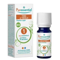 Puressentiel Timo Timolo Olio Essenziale Bio gocce 10 Ml