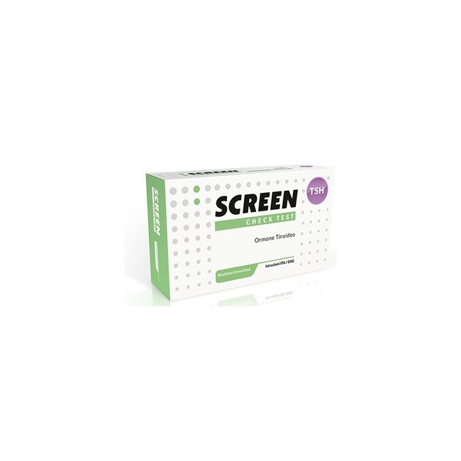 Screen Pharma Test Rapido Ormone Tiroide-stimolante Tsh 1 pezzo Screen Pharma Test Rapido Ormone Tiroide-stimolante Tsh 1 pezzo