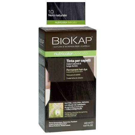 Bios Line Biokap Nutricolor Delicato 1,0 Nero Naturale Tinta Tubo + Flacone Bios Line Biokap Nutricolor Delicato 1,0 Nero Naturale Tinta Tubo + Flacone