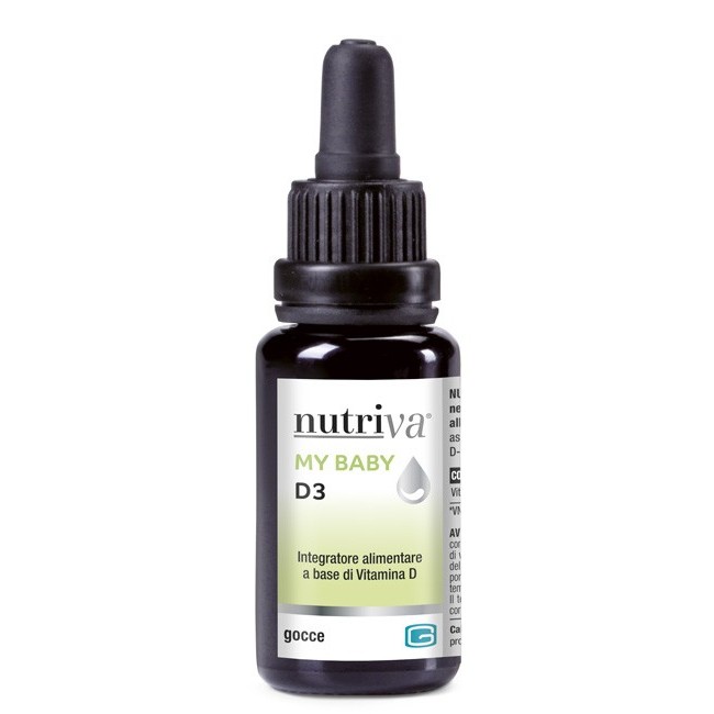 Giuriati Group Nutriva My Baby D3 integrator Gocce 20 Ml Giuriati Group Nutriva My Baby D3 integrator Gocce 20 Ml