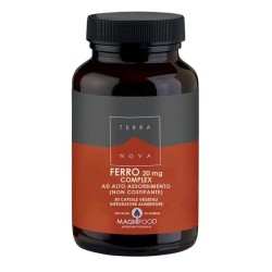 Terranova Complesso Di Ferro Ad Alto Assorbimento 20 Mg 50 Capsule