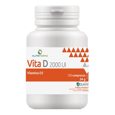 Aqua Viva Vita D 2000ui integratore 120 Compresse