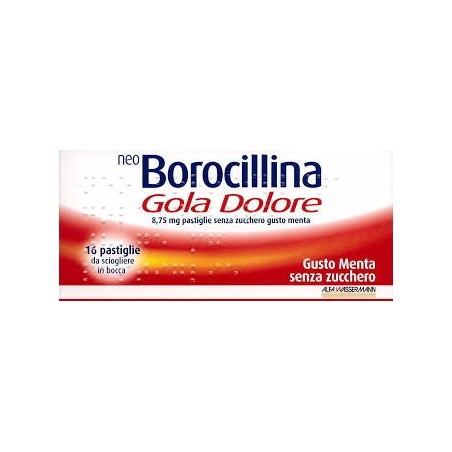 Neoborocillina Goladolore* 32 Pastiglie Senza Zucchero