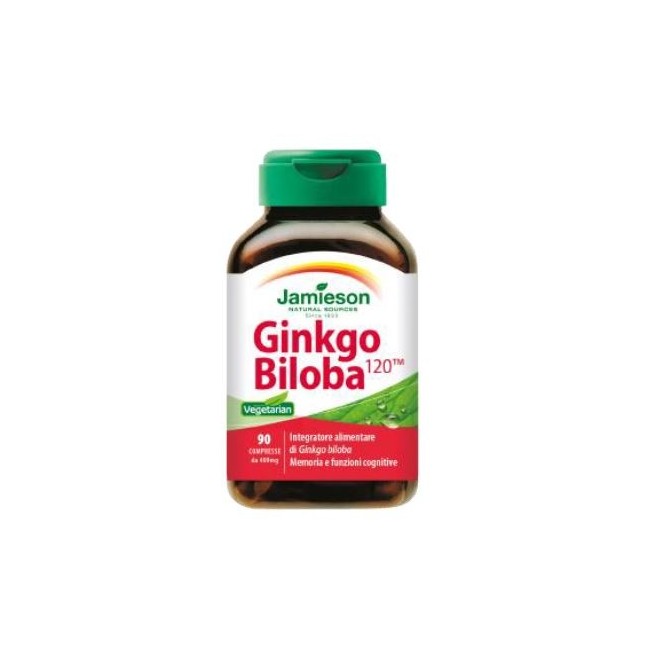 Biovita Jamieson Ginkgo Biloba integratore 90 Compresse
