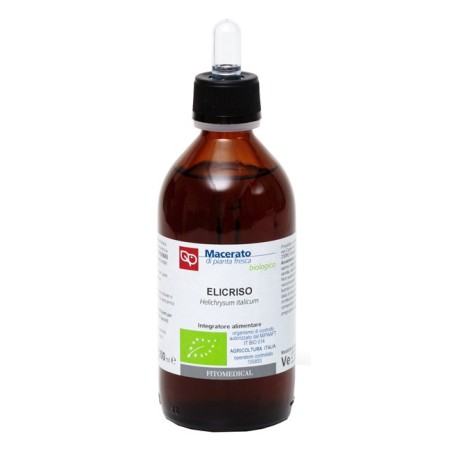 Fitomedical Elicriso Tintura Madre Bio gocce 200 Ml Fitomedical Elicriso Tintura Madre Bio gocce 200 Ml