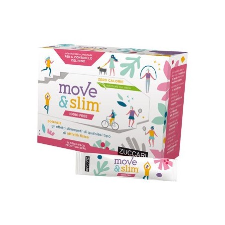 Zuccari Move&slim Iodio Free Sciroppo 25 Stickpack 10 Ml