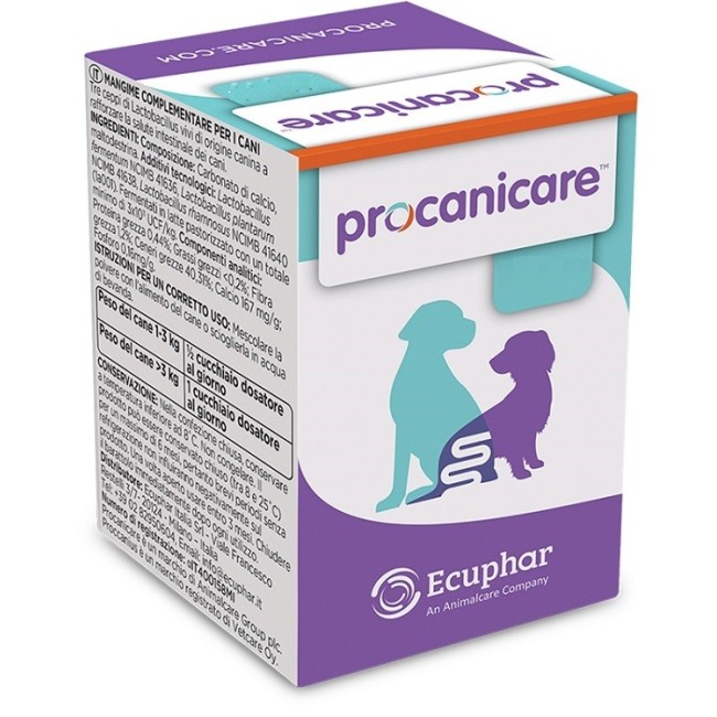 Ecuphar Italia Procanicare Barattolo 60 G alimento per cani Ecuphar Italia Procanicare Barattolo 60 G alimento per cani