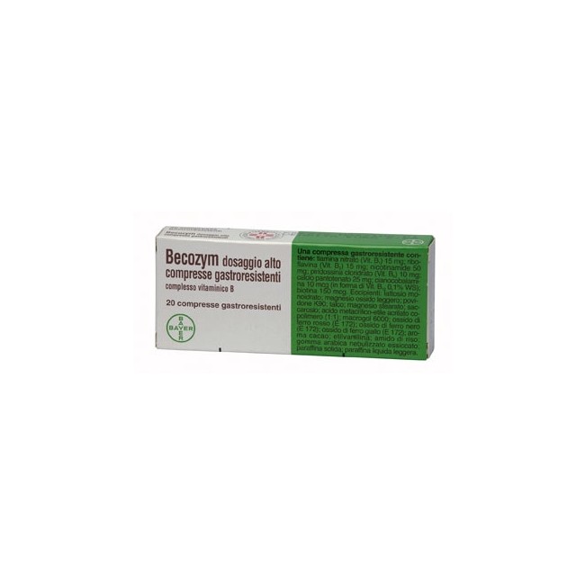 Becozym* Dosaggio Alto 20 Compresse