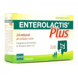 Enterolactis Plus Polvere integratore di fermenti lattici 10 Bustine