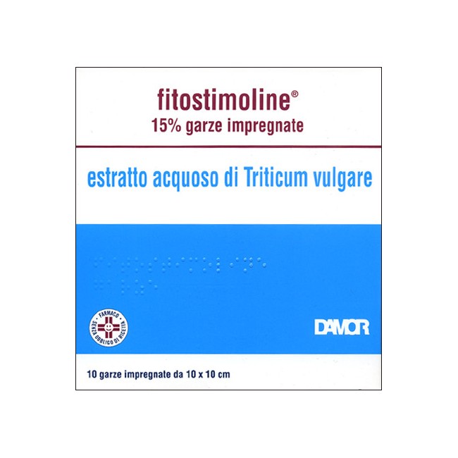 Fitostimoline*10 Garze 15% Fitostimoline*10 Garze 15%