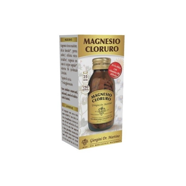 Dr. Giorgini Ser-vis Magnesio Cloruro integratore 150 Pastiglie Dr. Giorgini Ser-vis Magnesio Cloruro integratore 150 Pastiglie