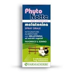 Farmaderbe Phytonotte Melatonina Sos Complex Spray 30 Ml