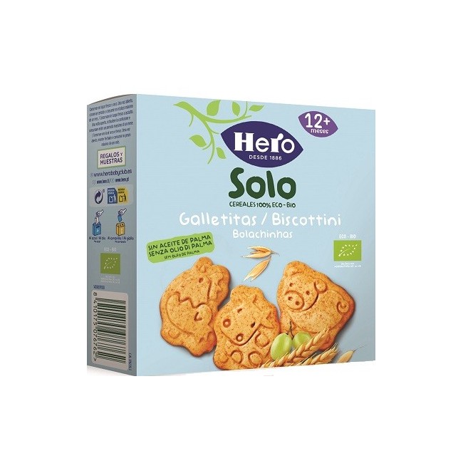 Fater Hero Solo Biscotti Animal Bio per lo svezzamento 100 G Fater Hero Solo Biscotti Animal Bio per lo svezzamento 100 G