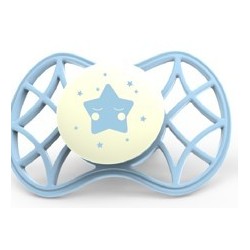 Nuvita Air55 Succhietto Ortodontico 0m+ Glow Aquamarine 1 pezzo