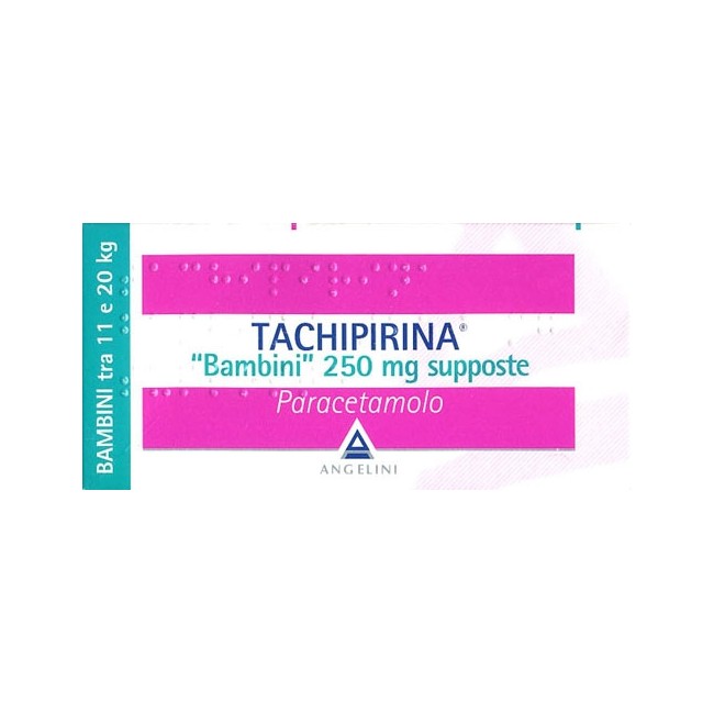 Tachipirina* Bambini 10 Supposte 250mg Tachipirina* Bambini 10 Supposte 250mg