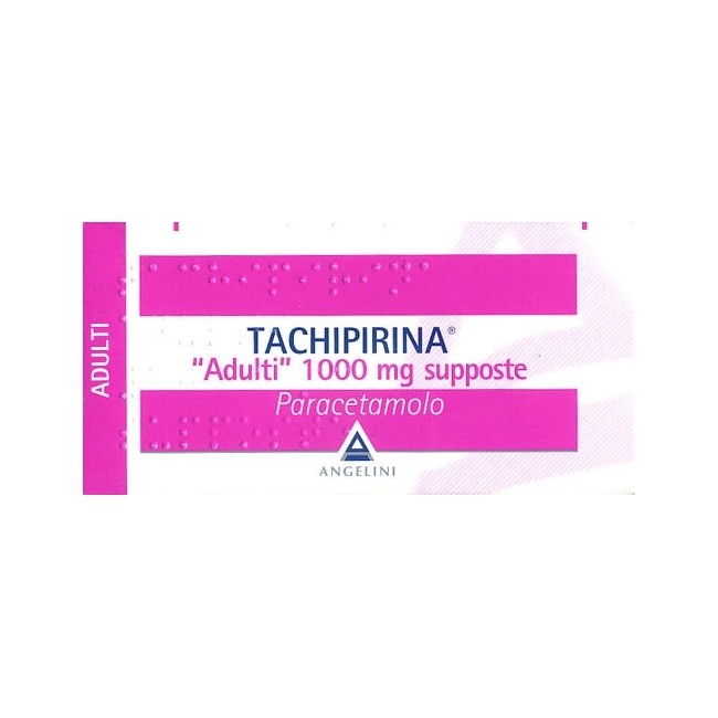 Tachipirina*adulti 10 Supposte 1000mg