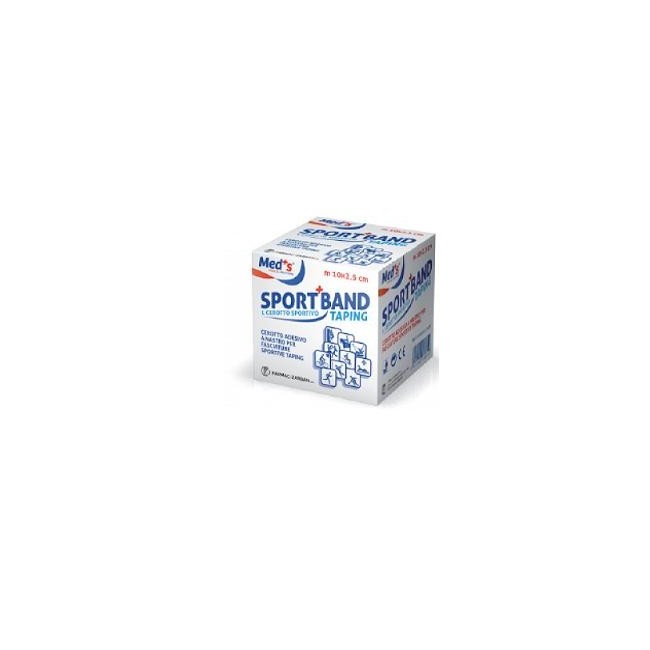 Farmac-zabban Cerotto Meds In Tela Bianca Sportivo 1000x2,5cm Farmac-zabban Cerotto Meds In Tela Bianca Sportivo 1000x2,5cm