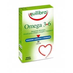 Equilibra Omega 3-6 integratore 32 Capsule