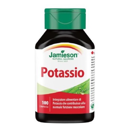 Biovita Potassio Jamieson integratore 100 Compresse