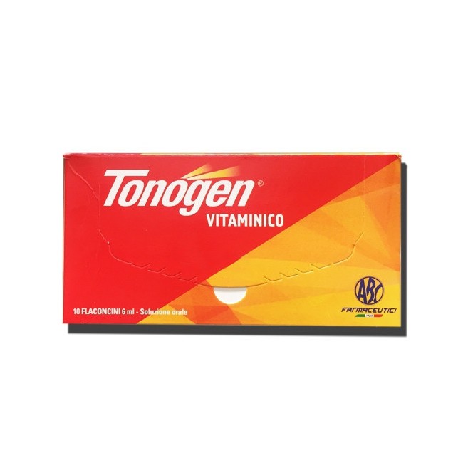 Tonogen Vitaminico 10 Flaconcini 10ml