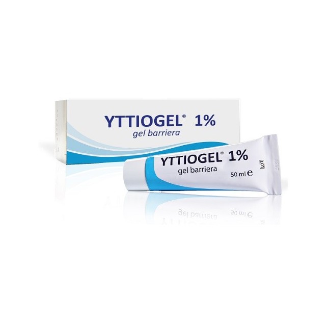 Health Biosciences Yttiogel 1% gel barriera Tubetto 50ml Health Biosciences Yttiogel 1% gel barriera Tubetto 50ml
