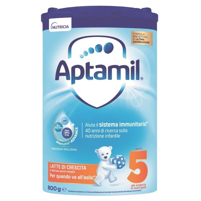 Danone Nutricia Aptamil 5 Latte di crescita 800 G Danone Nutricia Aptamil 5 Latte di crescita 800 G