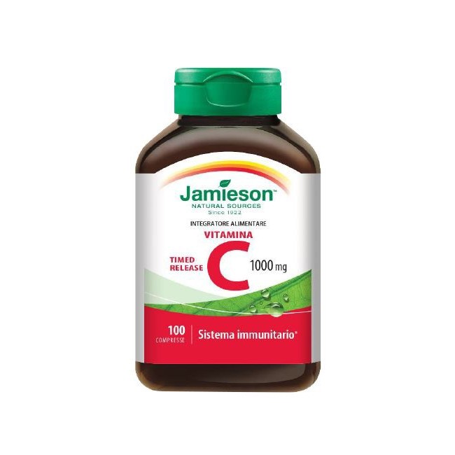 Jamieson Vitamina C 1000 Timed Release 100 Compresse 128,9 G