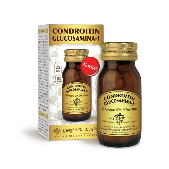 Dr. Giorgini Condroitin Glucosamina-t Integratore 100 Pastiglie Dr. Giorgini Condroitin Glucosamina-t Integratore 100 Pastiglie