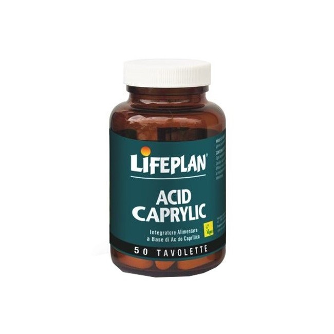 Lifeplan Products Acid Caprylic Integratore 50 Tavolette Lifeplan Products Acid Caprylic Integratore 50 Tavolette