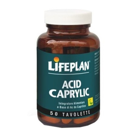 Lifeplan Products Acid Caprylic Integratore 50 Tavolette Lifeplan Products Acid Caprylic Integratore 50 Tavolette