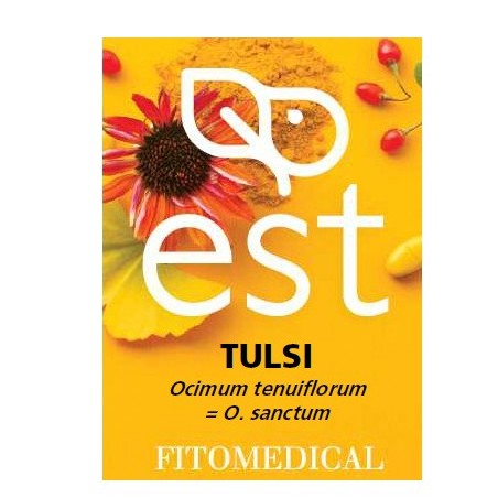 Fitomedical Tulsi Estratto Secco Integratore 60 Tavolette