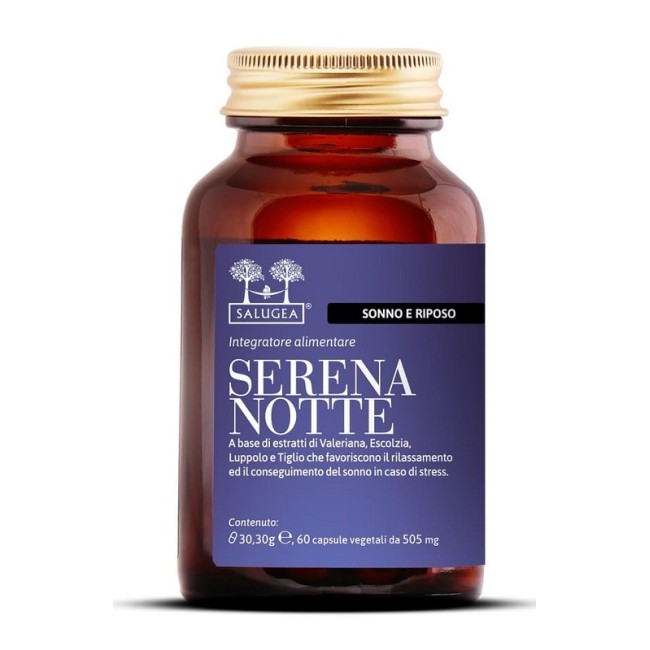 Salugea Serena Notte integratore 60 Capsule Salugea Serena Notte integratore 60 Capsule