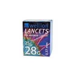 Lancette Pungidito Wellion Lancet Gauge 28 25 Pezzi