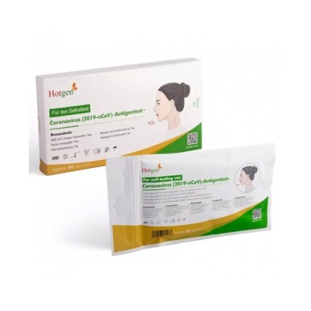 Hotgen test nasale rapido antigenico Covid 19 1 pezzo Hotgen test nasale rapido antigenico Covid 19 1 pezzo
