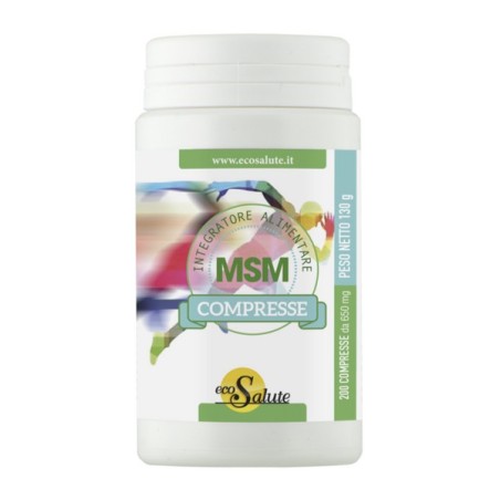 Spazio Ecosalute Msm integratore 200 Compresse Spazio Ecosalute Msm integratore 200 Compresse