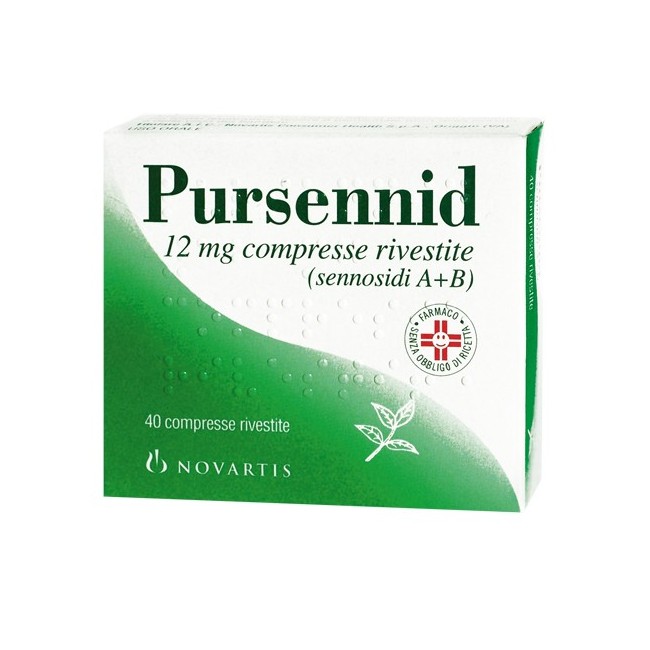 Glaxo Pursennid 40 compresse rivestite 12 mg
