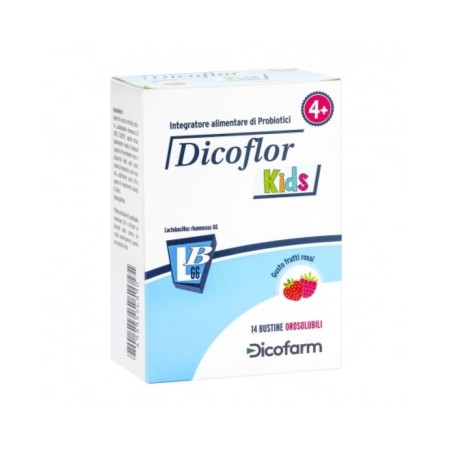 Dicoflor kids 18 bustine integratore di fermenti lattici Dicoflor kids 18 bustine integratore di fermenti lattici