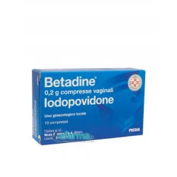 Betadine*10 Compresse Vaginali 200mg