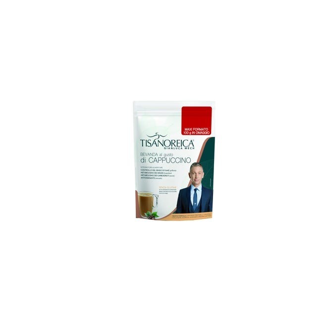 Tisanoreica Bevanda Cappuccino con whey proteine 500g Tisanoreica Bevanda Cappuccino con whey proteine 500g